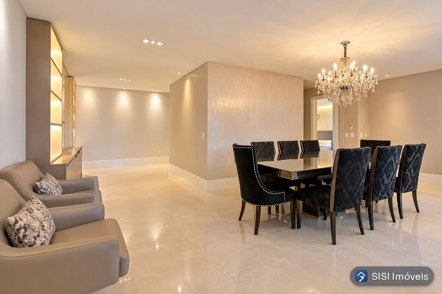 Apartamento à venda na SQNW 110, Noroeste | 4 quartos, 153 m², 2 vagas: Sala — imagem ilustrativa